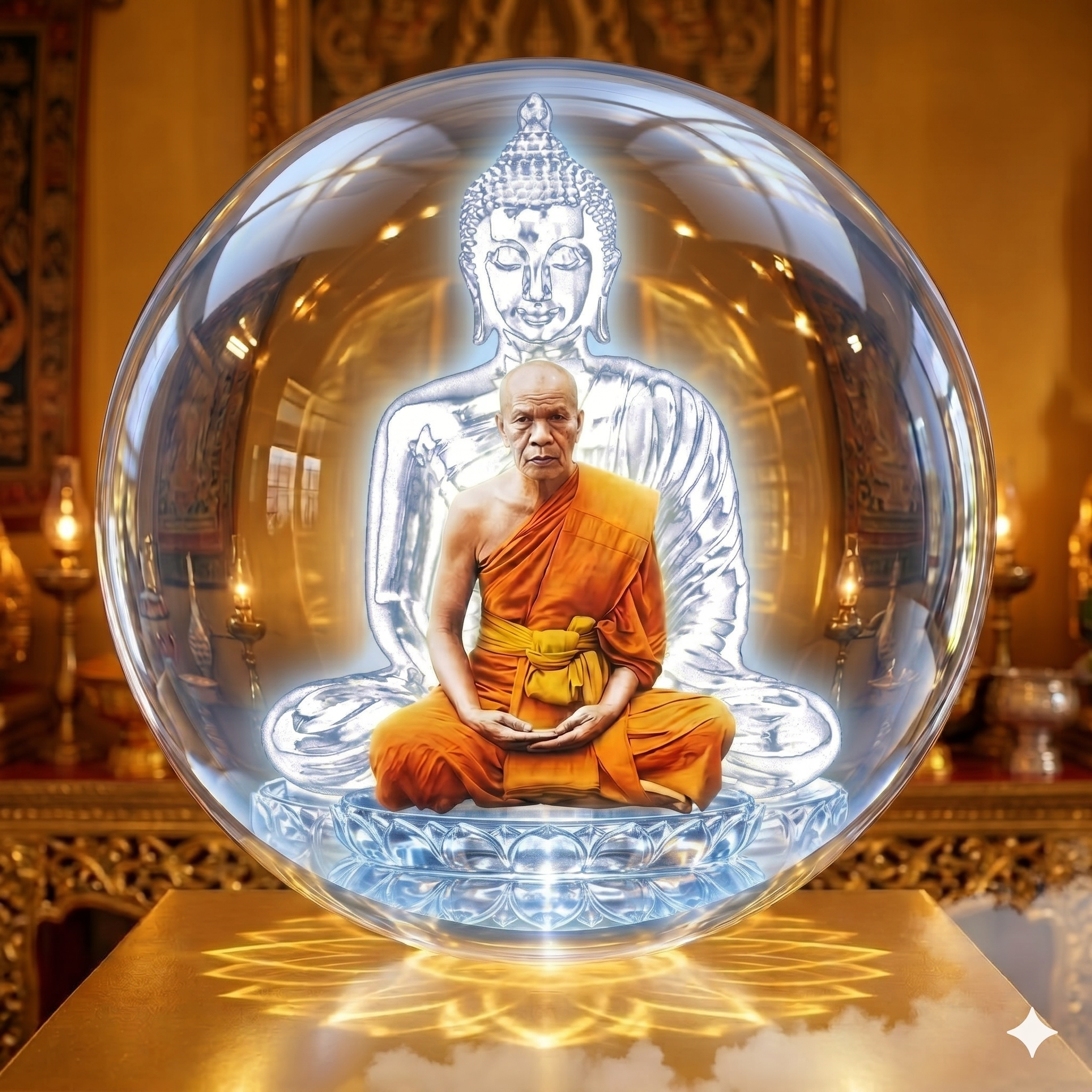 การทำสมาธิเจริญภาวนาเพื่อเข้าถึงศูนย์กลางกายและสภาวะธรรมกาย