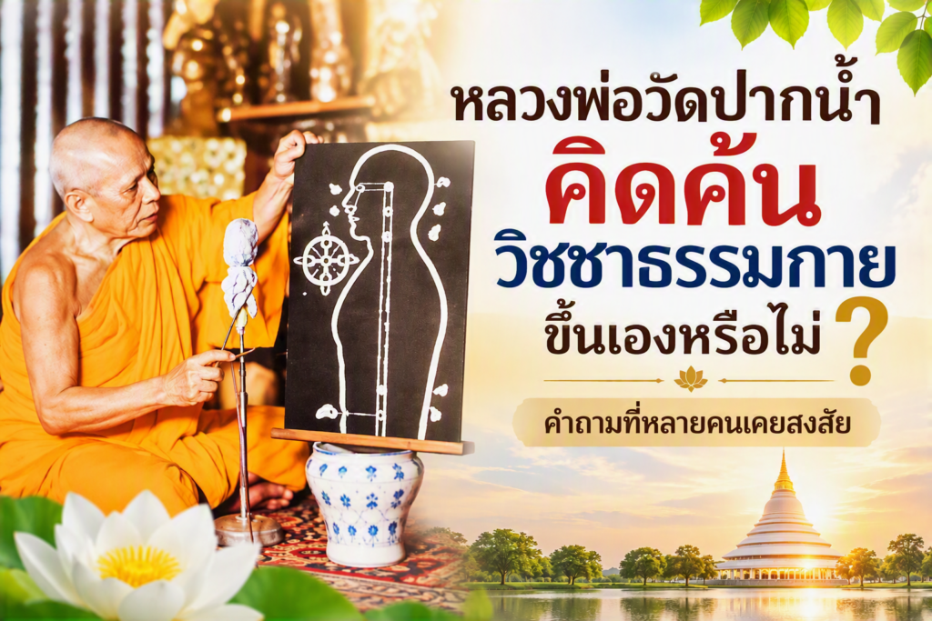 พระมงคลเทพมุนี หลวงพ่อวัดปากน้ำ ผู้ค้นพบวิชชาธรรมกาย